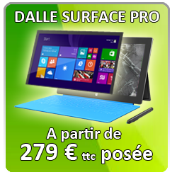 remplacement dalle surface