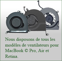 Stock de ventilateurs