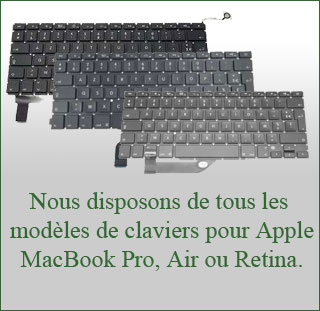 changement clavier MacBook Air Pro