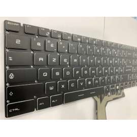 Clavier Français MSI GE63 7RD rétro-éclairé 