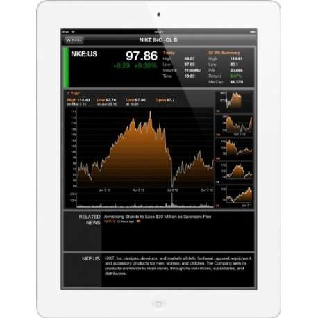 Tablette Apple iPad 4 RETINA 64 GO wifi + cellular noire ref A1460