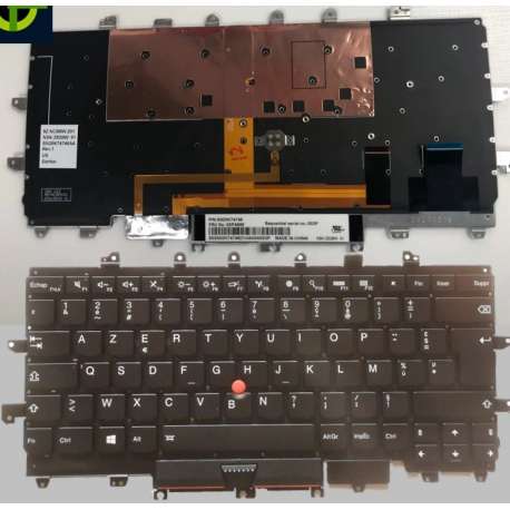 Clavier Lenovo ThinkPad X1 Carbon Gen 4e 