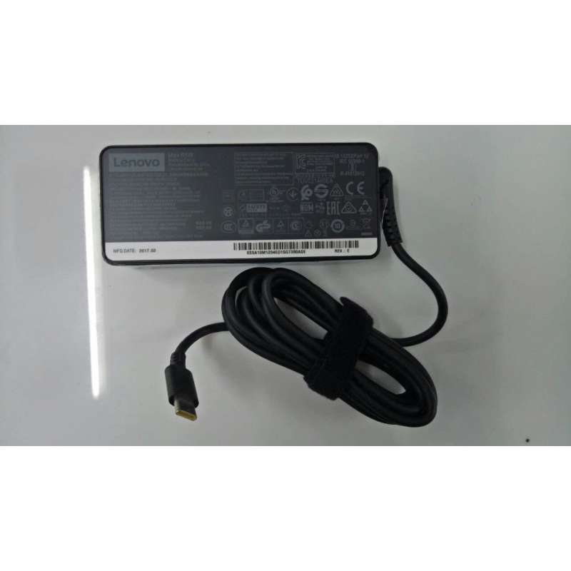 CHARGEUR Lenovo TYPE-C, 65W Standard AC Adapter USB Type C EU