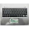 Asus X201E Black keys silver top case