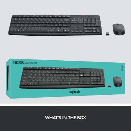 Clavier et souris sans fil LOGITECH 