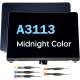 Ecran LCD Complet MacBook A3113 Bleu