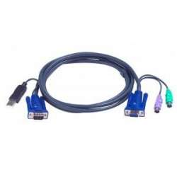 Cable kvm ATEN 2L-5503UP VGA-USB-PS2 - 3,00M 