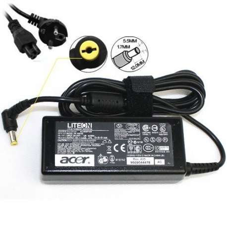 Chargeur pour ordinateur ACER avec connecteur 5.5x1.7 - 19V 2.15A 40W =>  Livraison 3h gratuite* @ Click & Collect magasin Paris République