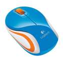 Souris sans fil PC ou Mac Logitech M187 bleue