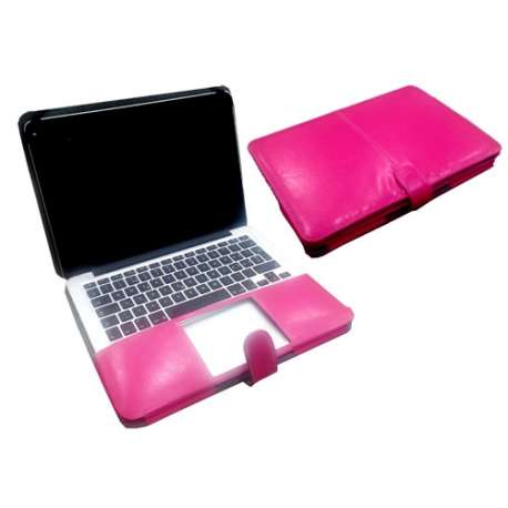 Housse de rangement rose pour Apple MacBook Air 11 pouces
