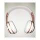 Casque Sans Fil Bluetooth Portable Pliable S480 blanc/rose