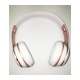 Casque Sans Fil Bluetooth Portable Pliable S480 blanc/rose