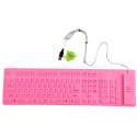 Clavier Flexible USB ROSE