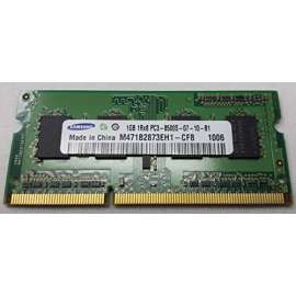 1Go RAM PC Portable SODIMM Samsung M471B2873EH1-CF8 PC3-8500S 1066MHz DDR3