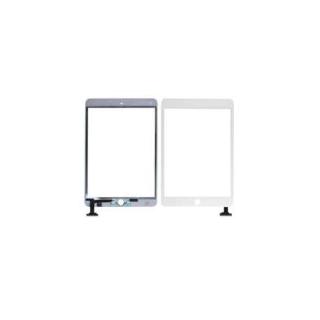 Vitre ecran tactile Apple Ipad mini blanc ou noir