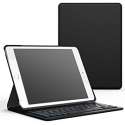 Etui folio et clavier bluetooth AZERTY pour tablette iPad AIR noir 