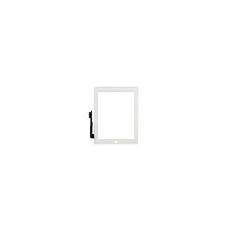 Ecran vitre tactile noir ou blanc Apple Ipad 4