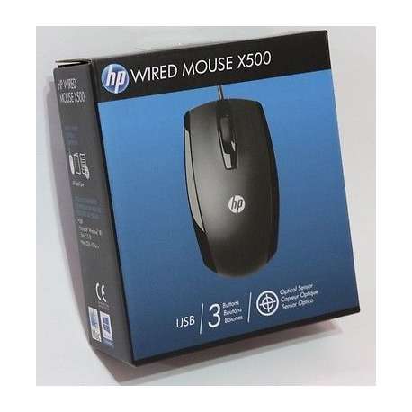 Hp X500 Optical Wired Usb Mouse