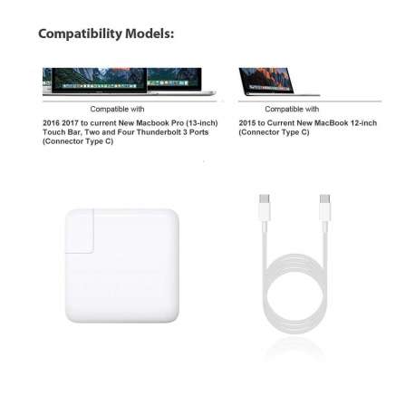 Adaptateur secteur Apple type USB-C 61 W compatible