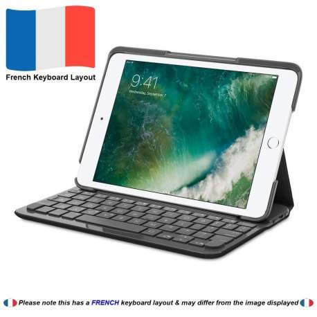 CLAVIER Etui iPad mini1, 2, 3 Logitech CANVAS Noir