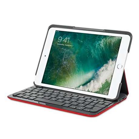 CLAVIER Etui iPad mini1, 2, 3 Logitech CANVAS ROUGE