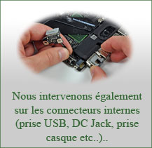 Remplacement connecteur